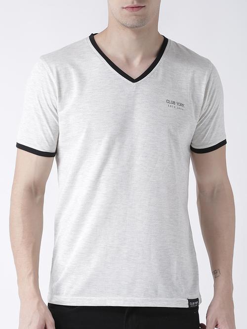 white cotton t-shirt - 13838509 - Very Small Image - 1