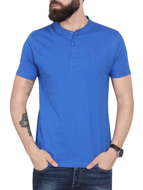blue cotton t-shirt - 13839137 - Very Small Image - 1