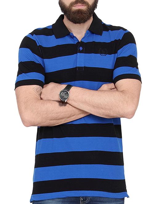 blue cotton t-shirt - 13839147 - Very Small Image - 1