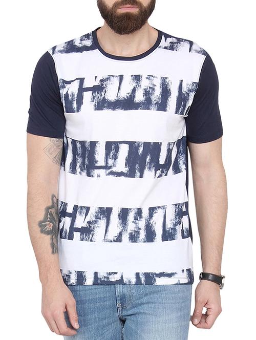 blue cotton t-shirt - 13839157 - Very Small Image - 1