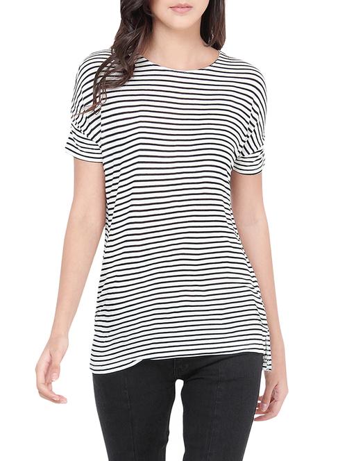 white striped cotton regular top - 13839407 - Very Small Image - 1