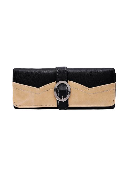 black leatherette clutch - 13842162 - Very Small Image - 1