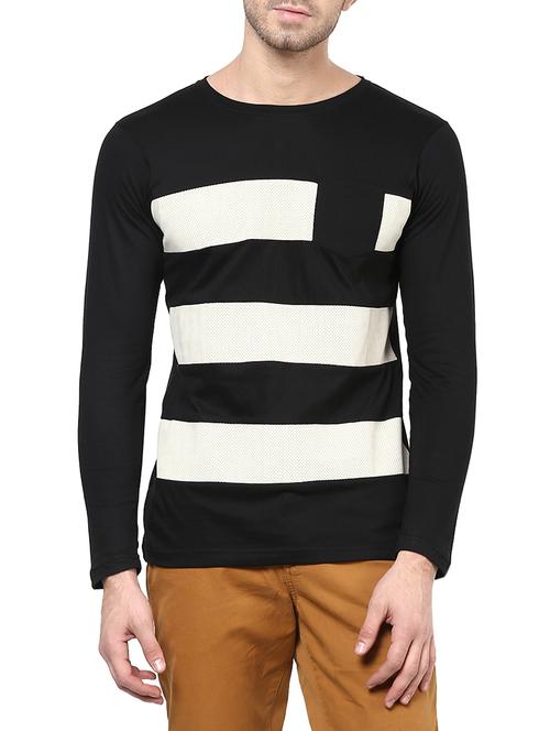 monochrome  cotton t-shirt - 13842457 - Very Small Image - 1
