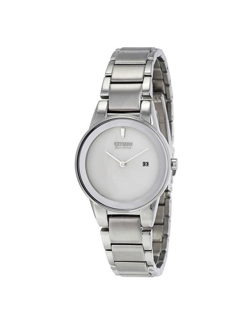 citizen white dial analog watch for women - ga1050-51a - 13844604 - Very Small Image - 1