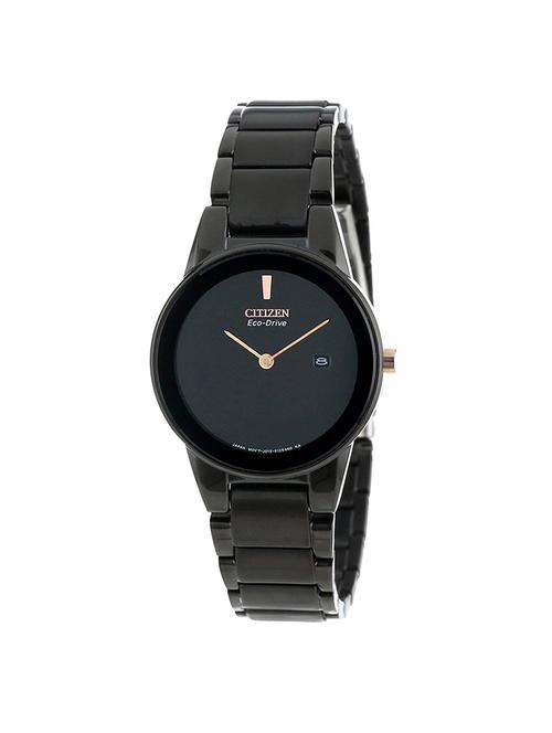 citizen black dial analog watch for women - ga1055-57f - 13844610 - Very Small Image - 1