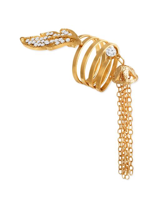 gold metal ring - 13855304 - Very Small Image - 1