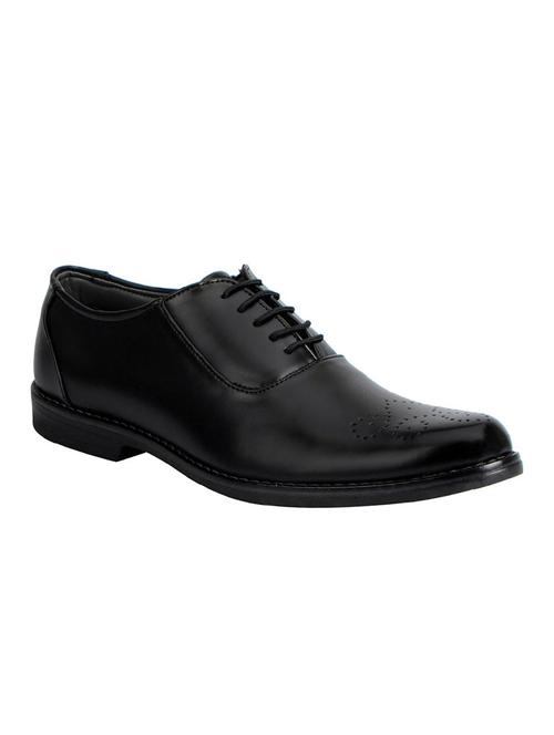 black leather laceup oxfords - 13856063 - Very Small Image - 1