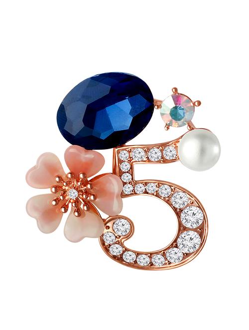 blue metal brooch - 13856489 - Very Small Image - 1