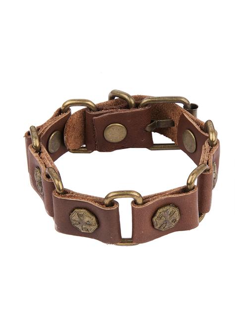 Diva Walk black leather bracelet - 13878298 - Very Small Image - 1