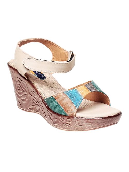 beige ankle strap wedge - 13884347 - Very Small Image - 1