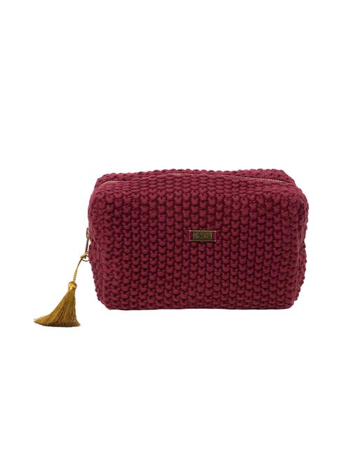 red cotton regular pouch - 13890186 - Very Small Image - 1