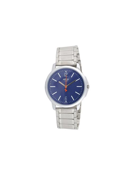 timex blue dial analog watch for men - tw027hg03 - 13891828 - Very Small Image - 1