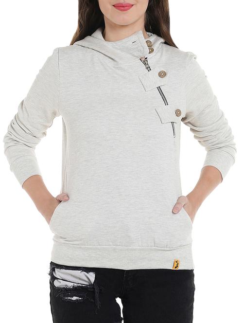 women's plain sweatshirt - 13892807 - Very Small Image - 1