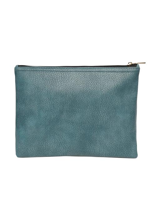 green leatherette  pouch - 13895626 - Very Small Image - 1