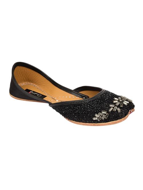 coral haze black slip on jutis - 13899020 - Very Small Image - 1