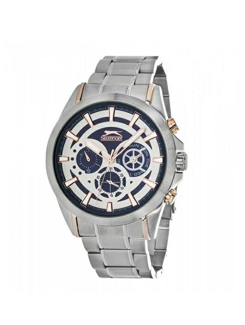 slazenger black dial analog watch for men - sl.9.1356.2.03 - 13899281 - Very Small Image - 1