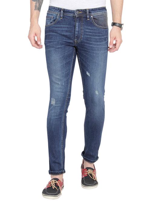 blue cotton jeans - 13901182 - Very Small Image - 1