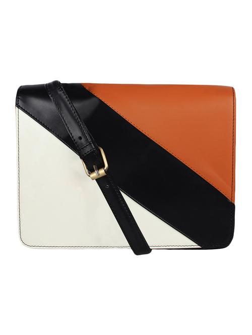 multi colored leatherette  sling bag - 13902248 - Very Small Image - 1