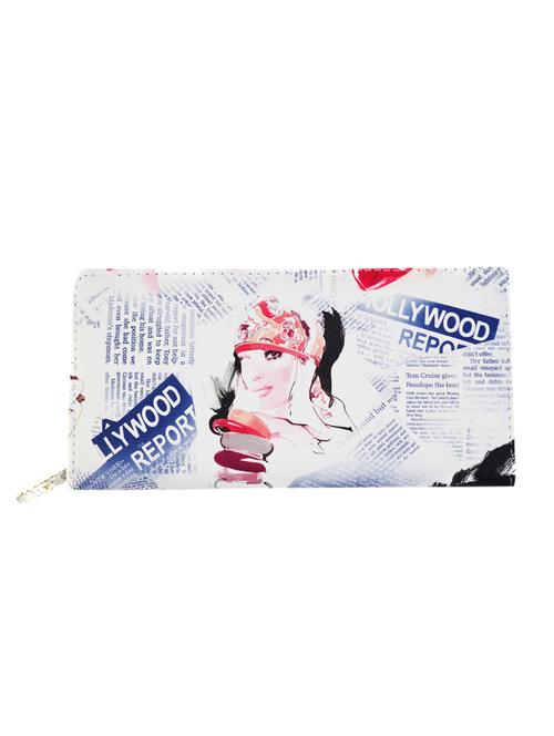 white polyester regular clutch - 13907726 - Very Small Image - 1