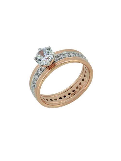 white silver ring - 13908571 - Very Small Image - 1