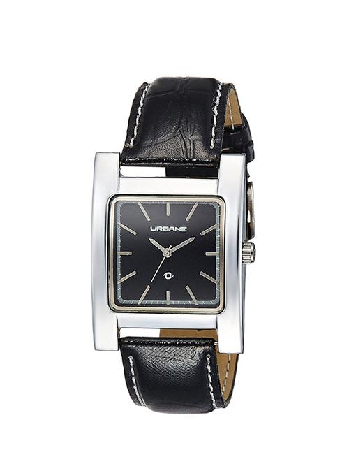 maxima black dial analog watch for men - u-40643lagi - 13911497 - Very Small Image - 1