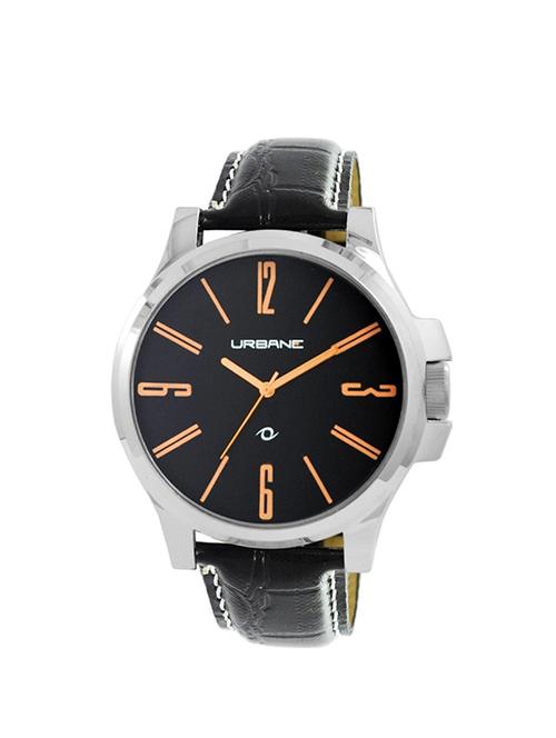 maxima black dial analog watch for men - u-40740lagi - 13911504 - Very Small Image - 1