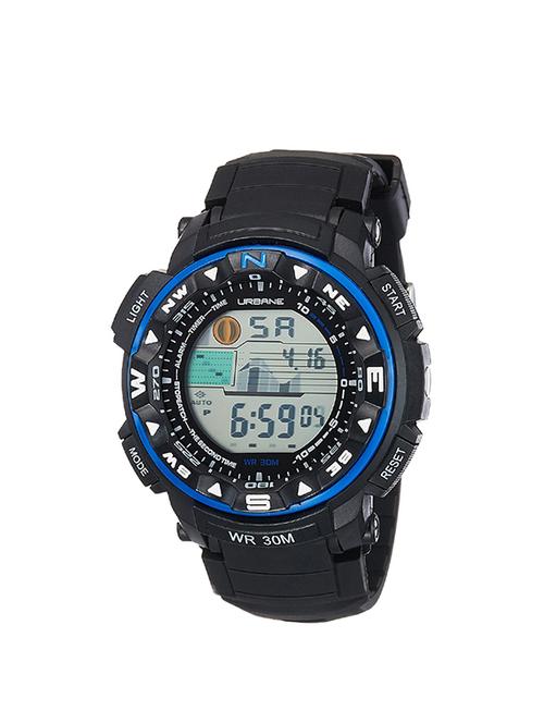 maxima grey dial digital watch for men - u-35031ppdn - 13911554 - Very Small Image - 1