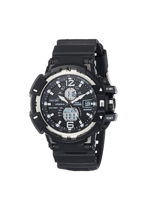 maxima black dial digital watch for men - u-35022ppan - 13911565 - Very Small Image - 1