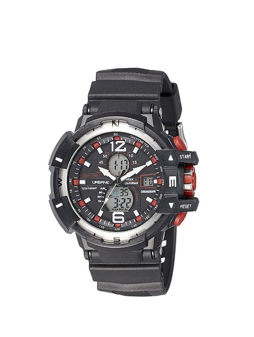 maxima black dial digital watch for men - u-35020ppan - 13911575 - Very Small Image - 1