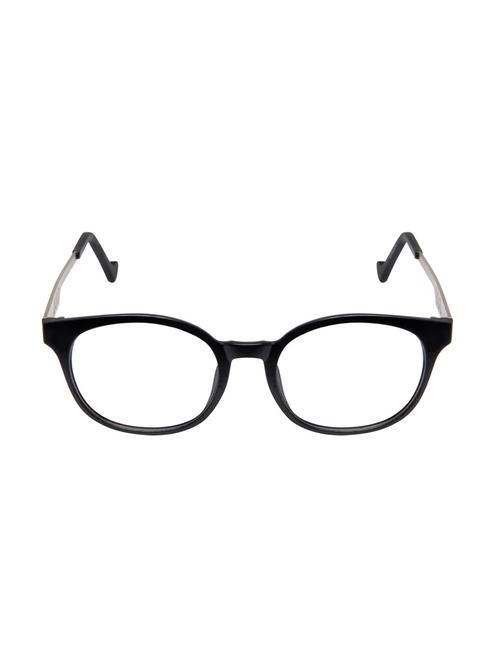 cardon matte black round full rim eyeglass - 13914994 - Very Small Image - 1