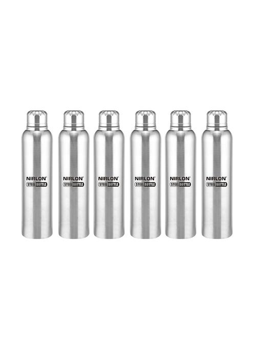 dynore stainless steel set of 6 water bottle - 13917271 - Very Small Image - 1
