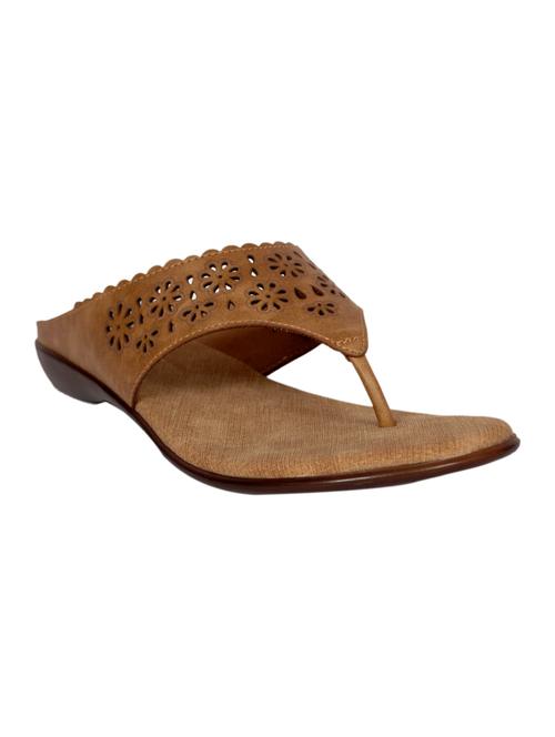 brown open thong  sandal - 13918411 - Very Small Image - 1