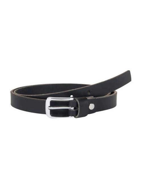 solid black faux leather belt - 13922800 - Very Small Image - 1