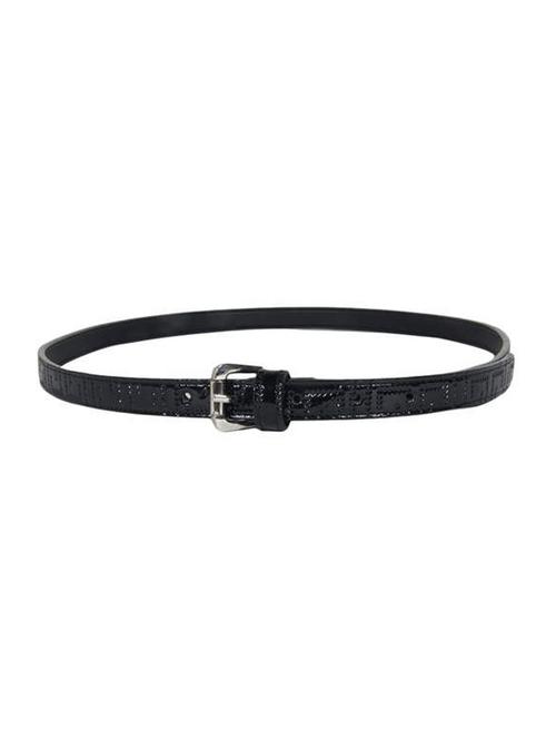 black leatherette (pu belt - 13922834 - Very Small Image - 1