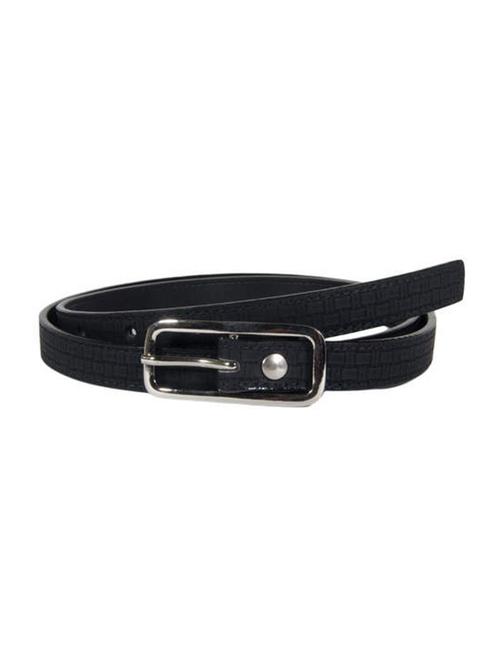 black leatherette (pu belt - 13922838 - Very Small Image - 1