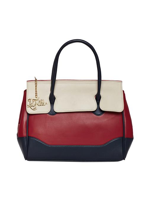 multi colored leatherette  handbag - 13923136 - Very Small Image - 1