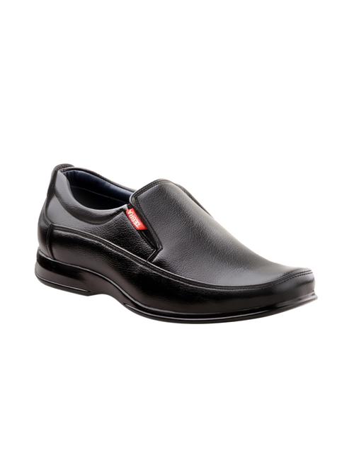 black leather formal slip on - 13924581 - Very Small Image - 1