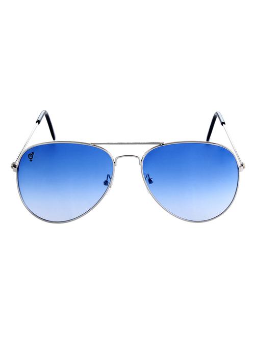 The Blue Pink Aviator Men's Sunglass (AVP-0812) Lens Color-Blue - 13924605 - Very Small Image - 1