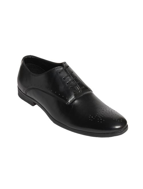 black leather lace-up oxford - 13925137 - Very Small Image - 1