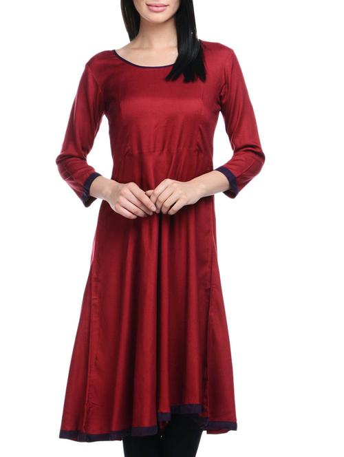 women's flared kurta - 13927493 - Very Small Image - 1