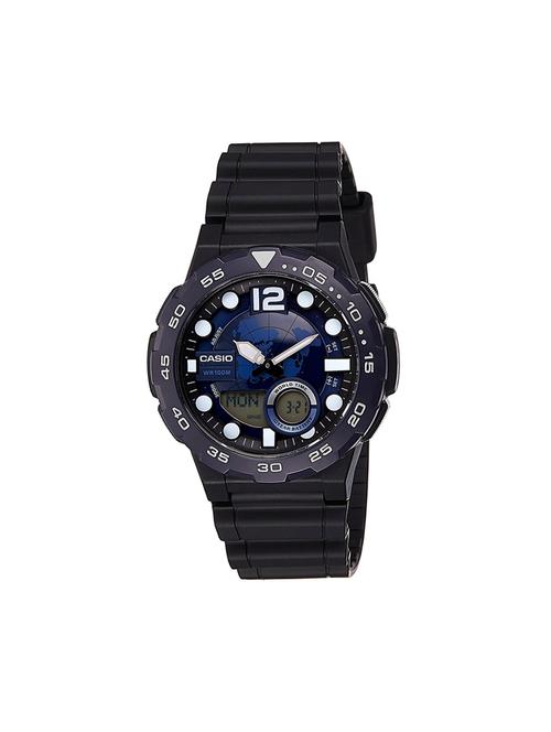 casio black dial digital watch for men - ad205 - 13929081 - Very Small Image - 1