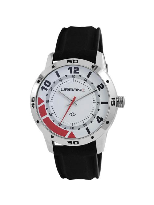 maxima white dial analog watch for men - u-40603pagi - 13933232 - Very Small Image - 1