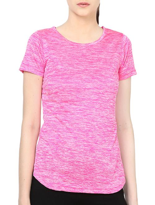 round neck melange tee  - 13934265 - Very Small Image - 1
