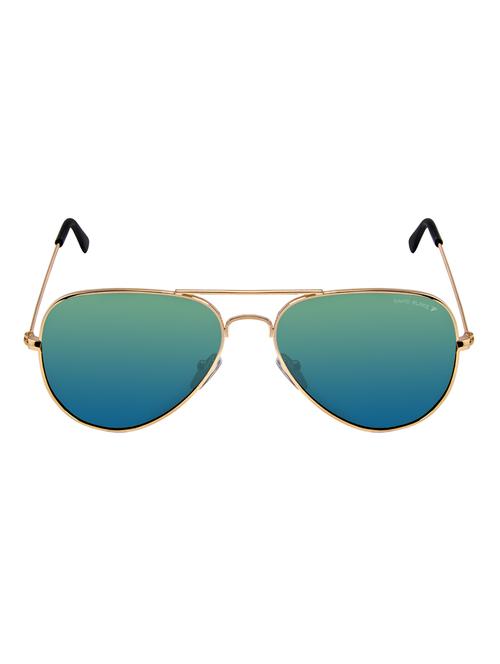 david blake green aviator polarized mirrored uv protected sunglass - 13934351 - Very Small Image - 1
