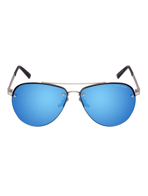 david blake blue aviator mirrored uv protected sunglass - 13934419 - Very Small Image - 1