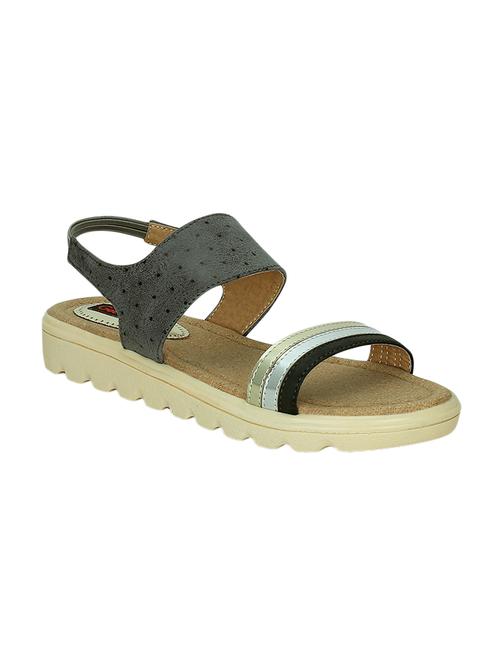 grey back strap  sandal - 13938094 - Very Small Image - 1