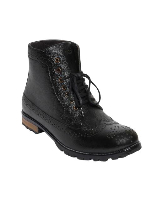black leather low ankle boot - 13941029 - Very Small Image - 1