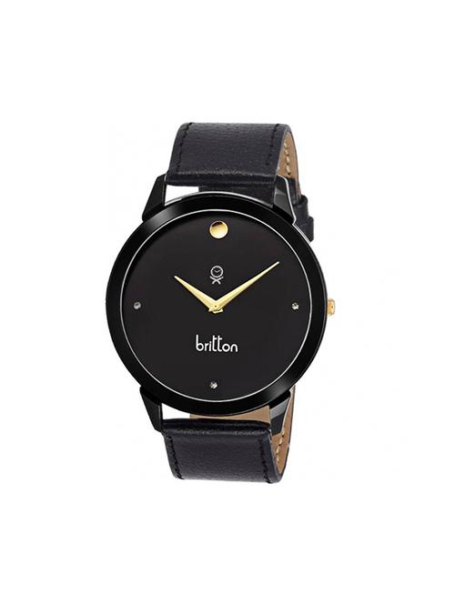 britton leatherette analog watch for men - 13946818 - Very Small Image - 1