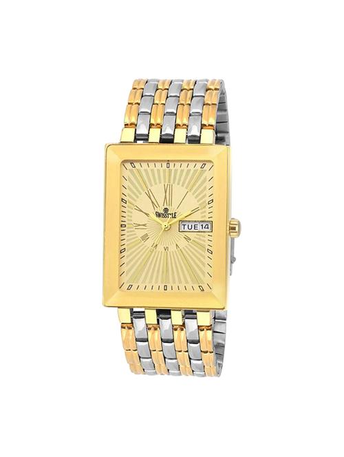 swisstyle stainless steel  analog watch for men - 13946938 - Very Small Image - 1