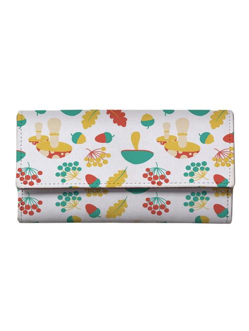 white canvas  clutch - 13947420 - Very Small Image - 1